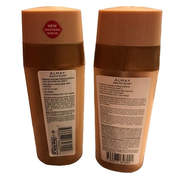 2 Almay Healthy Glow Makeup + Gradual Self Tan Light Medium 200 SPF 20 - Picture 2 of 3